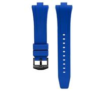 BBZ para NJ0158 Correa,9MM quickfit FKM rubber Strap Compatible con CITIZEN NJ0150 0151 0158