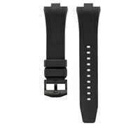 BBZ para NJ0158 Correa,9MM quickfit FKM rubber Strap Compatible con CITIZEN NJ0150 0151 0158