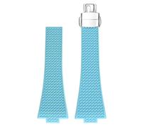 BBZ para PRX Correa,12mm Men Replacement Straps Compatible con Tissot PRX,Quick Release FKM Strap Compatible con Tissot PRX Watch Series