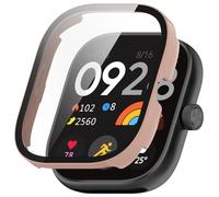 BBZ para Redmi watch 5 Funda,PC + Screen Tempered Film, Anti-Scratch All-Inclusive Watch Case Compatible con Redmi watch 5