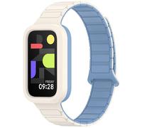 BBZ para Xiaomi Band 9 Active Correa,Magnetic attraction Silicone Strap Compatible con Redmi band 3/Xiaomi Band 9 Active
