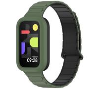 BBZ para Xiaomi Band 9 Active Correa,Magnetic attraction Silicone Strap Compatible con Redmi band 3/Xiaomi Band 9 Active