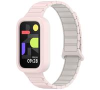 BBZ para Xiaomi Band 9 Active Correa,Magnetic attraction Silicone Strap Compatible con Redmi band 3/Xiaomi Band 9 Active