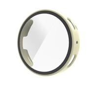 BBZ PC + Pantalla de Vidrio Templado, Resistente a las Rasguños, Funda de Reloj Completa Compatible con Amazfit ACTIVE MAX