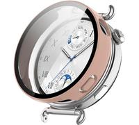BBZ PC + Screen Tempered Film,Anti-Scratch All-Inclusive Watch Case Compatible with Huawei GT6 41MM