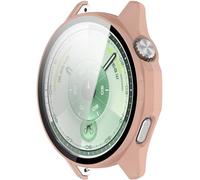 BBZ PC + Screen Tempered Film,Anti-Scratch All-Inclusive Watch Case Compatible with Huawei GT6 46MM