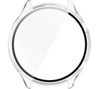 BBZ PC + Screen Tempered Film,Anti-Scratch All-Inclusive Watch Case Compatible with OPPO Watch Sport