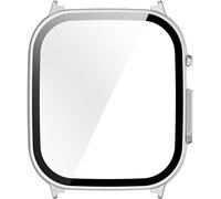 BBZ PC + Screen Tempered Film,Anti-Scratch All-Inclusive Watch Case Compatible with Realme Watch 5