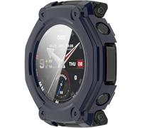 BBZ PC + Screen Tempered Film,Anti-Scratch All-Inclusive Watch Funda Compatible con Amazfit T-Rex3 PRO 48MM