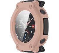 BBZ PC + Screen Tempered Film,Anti-Scratch All-Inclusive Watch Funda Compatible con Amazfit T-Rex3 PRO 48MM