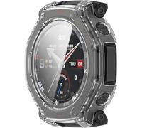 BBZ PC + Screen Tempered Film,Anti-Scratch All-Inclusive Watch Funda Compatible con Amazfit T-Rex3 PRO 48MM
