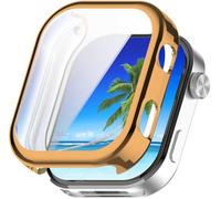 BBZ PC + Screen Tempered Film,Anti-Scratch All-Inclusive Watch Funda Compatible con Redmi Watch 6