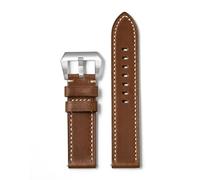 BBZ quick release watch strap leather Replacement Correa,Oil-Tanned Replacement Leather Strap for Men and Women, Band Width 20MM 22MM 24MM 26MM