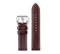 BBZ quick release watch strap leather Replacement Correa,Oil-Tanned Replacement Leather Strap for Men and Women, Band Width 20MM 22MM 24MM 26MM
