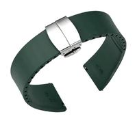 BBZ Quickfit Fluororubber Watch Bands 19mm 20mm 21mm 22mm 24mm Rubber Smartwatch Replacement Band Sport Watchbands for Men Women