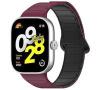 BBZ Quickfit Silicone Magnetic Clasp Replacement Band for Compatible con Xiaomi 8 Pro/Redmi watch4