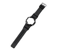 BBZ Replacement Band Compatibilidad con Casio W-735H AEQ110BW AEQ110W AQS-800W AQ-S810W Men's Watch Correa Resin Wristband With Metal buckle