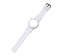 BBZ Replacement Band Compatibilidad con Casio W-735H AEQ110BW AEQ110W AQS-800W AQ-S810W Men's Watch Correa Resin Wristband With Metal buckle