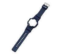 BBZ Replacement Band Compatibilidad con Casio W-735H AEQ110BW AEQ110W AQS-800W AQ-S810W Men's Watch Correa Resin Wristband With Metal buckle