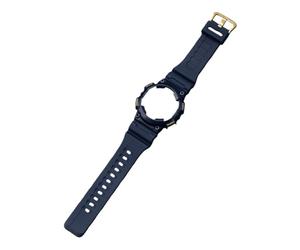 BBZ Replacement Band Compatibilidad con Casio W-735H AEQ110BW AEQ110W AQS-800W AQ-S810W Men's Watch Correa Resin Wristband With Metal buckle
