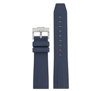 BBZ Rubber Watch Straps (Not Silicone), Replacement Bands for Men, Compatible con Swatch X Blancpain Watches, Stainless Steel Buckle, Choice of Width 22mm