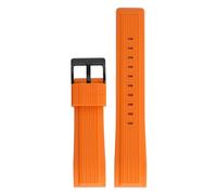 BBZ Rubber Watch Straps (Not Silicone), Replacement Bands for Men, Compatible con Swatch X Blancpain Watches, Stainless Steel Buckle, Choice of Width 22mm