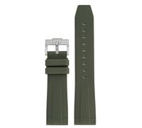 BBZ Rubber Watch Straps (Not Silicone), Replacement Bands for Men, Compatible con Swatch X Blancpain Watches, Stainless Steel Buckle, Choice of Width 22mm