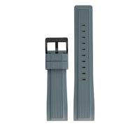 BBZ Rubber Watch Straps (Not Silicone), Replacement Bands for Men, Compatible con Swatch X Blancpain Watches, Stainless Steel Buckle, Choice of Width 22mm
