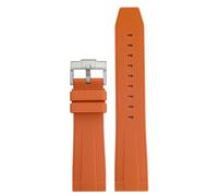 BBZ Rubber Watch Straps (Not Silicone), Replacement Bands for Men, Compatible con Swatch X Blancpain Watches, Stainless Steel Buckle, Choice of Width 22mm