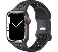 BBZ Silicone Sport Correa Compatible con Apple Watch Bands 38mm 40mm 41mm 42mm 44mm 45mm 49mm,Ultra 2 & SE & Series 9/8/7/6/5/4/3/2/1