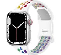 BBZ Silicone Sport Correa Compatible con Apple Watch Bands 38mm 40mm 41mm 42mm 44mm 45mm 49mm,Ultra 2 & SE & Series 9/8/7/6/5/4/3/2/1