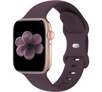 BBZ Silicone Sport Correa Compatible con Apple Watch - Compatible con 38mm, 40mm, 41mm, 42mm, 44mm, 45mm, 49mm - Soft Strap for Series 9, 8, 7, 6, 5, 4, 3, 2, 1 SE