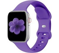 BBZ Silicone Sport Correa Compatible con Apple Watch - Compatible con 38mm, 40mm, 41mm, 42mm, 44mm, 45mm, 49mm - Soft Strap for Series 9, 8, 7, 6, 5, 4, 3, 2, 1 SE