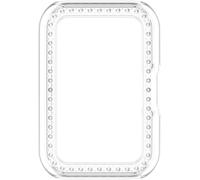 BBZ Single-row drilling and hollow-out PC + metal watch Funda Compatible con Huawei band 11，11 pro