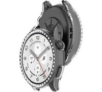 BBZ Single-row drilling and hollow-out PC + metal watch Funda Compatible con Xiaom Watch 5