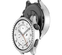 BBZ Single-row drilling and hollow-out PC + metal watch Funda Compatible con Xiaom Watch 5