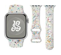 BBZ Soft Silicone Butterfly buckle Women Men Replacement Correa Compatible con Apple Watch Bands 38mm 40mm 41mm 42mm 44mm 45mm 49mm,Ultra 2 & SE & Series 9/8/7/6/5/4/3/2/1