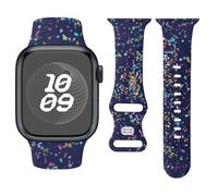 BBZ Soft Silicone Butterfly buckle Women Men Replacement Correa Compatible con Apple Watch Bands 38mm 40mm 41mm 42mm 44mm 45mm 49mm,Ultra 2 & SE & Series 9/8/7/6/5/4/3/2/1