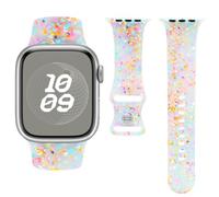 BBZ Soft Silicone Butterfly buckle Women Men Replacement Correa Compatible con Apple Watch Bands 38mm 40mm 41mm 42mm 44mm 45mm 49mm,Ultra 2 & SE & Series 9/8/7/6/5/4/3/2/1