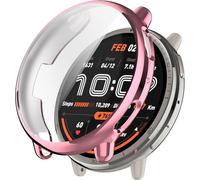 BBZ Soft TPU Scratch-Resist Full-Cover Scratch-Proof Protective Bumper Shell Case Compatible with Amazfit Active2（A2437）