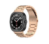 BBZ Ultra Correa,Stainless Steel Watch Strap Replacement Metal Watch Band Compatible con Galaxy Watch Ultra Smart Watch Strap for Men Women in Silver, Gold, Black, Rose Gold