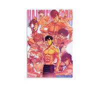 BBZL Póster de anime Hajime No Ippo en lienzo decorativo de pintura fotográfica moderna de familia, niño, niña, dormitorio, sala de estar, decoración de pared, 12 x 18 pulgadas (30 x 45 cm)