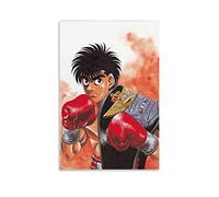 BBZL Póster de anime Hajime No Ippo en lienzo decorativo de pintura fotográfica moderna de familia, niño, niña, dormitorio, sala de estar, decoración de pared, 12 x 18 pulgadas (30 x 45 cm)