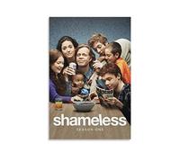 BBZL Póster de la serie de televisión Shameless en lienzo, pintura decorativa, impresión moderna de la familia, niño, niña, dormitorio, sala de estar, decoración de pared, pósteres de 12 x 18
