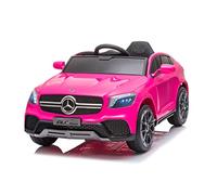 BC BABY COCHES - Coches Eléctricos para Niños Mercedes GLC Coupe 12V, Mando Teledirigido para Padres, Licencia Oficial Mercedes (Rosa)