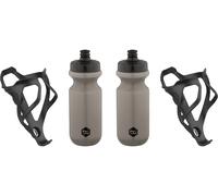 bc basic Set portabidones carbono Surtidor de Combustible c. 2 bidones 600 ml negro 600 ml