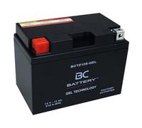 BC BATTERY Batería de arranque para motocicleta con GEL 12V 11Ah BCTZ12S-GEL Moto&Scooter, sin mantenimiento sellada precargada similar a YTZ12S