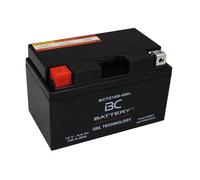 BC BATTERY Batería de arranque para motocicleta con GEL 12V 8.6Ah BCTZ10S-GEL Moto&Scooter, sin mantenimiento sellada precargada similar a YTZ10S