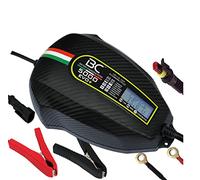 BC Battery Controller BC 5000 EVO+, Cargador de baterías y Mantenedor Digital/LCD, Comprobador de Batería y Alternador para todas las Baterías de Coche y Moto 12V de Plomo-Ácido, 5A/1A