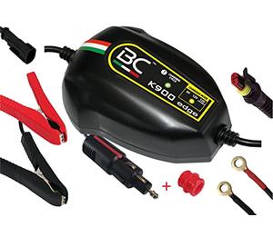 BC Battery Controller BC K900 EDGE, Cargador de baterías y Mantenedor Inteligente para Motos BMW con sistema CAN-Bus, y para todas las baterías 6V/12V de Plomo-Ácido, 1 Amp